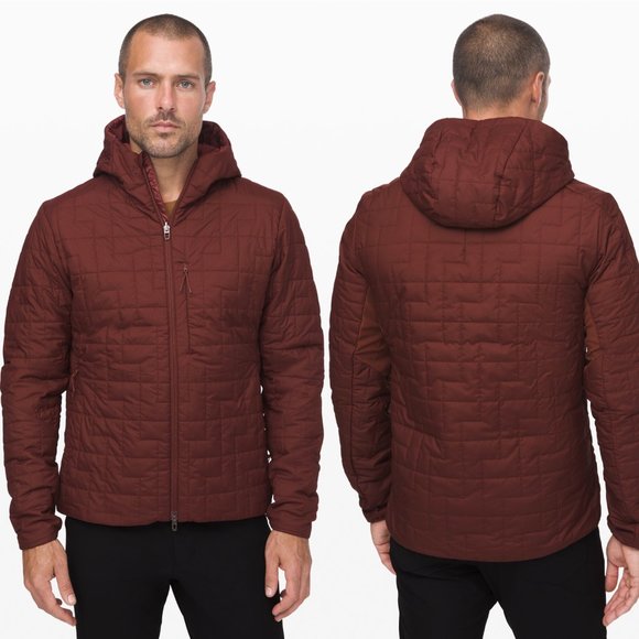lululemon athletica Other - Lululemon Reversible Sky Loft Jacket Insulated Red